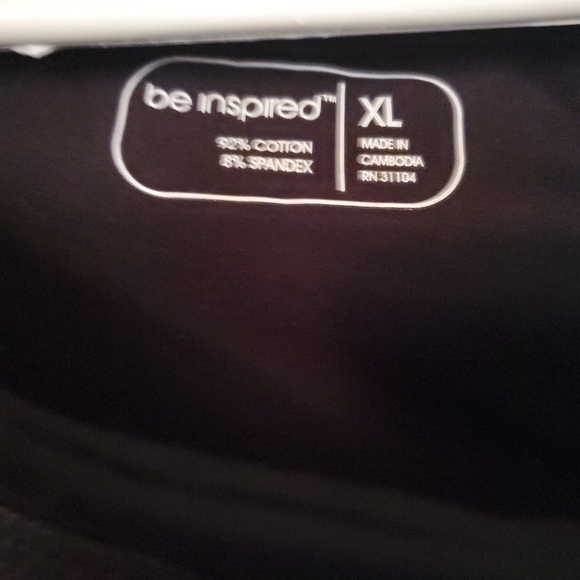 NWOT XL Be Inspired Light Weight Black Jacket - Picture 3 of 3